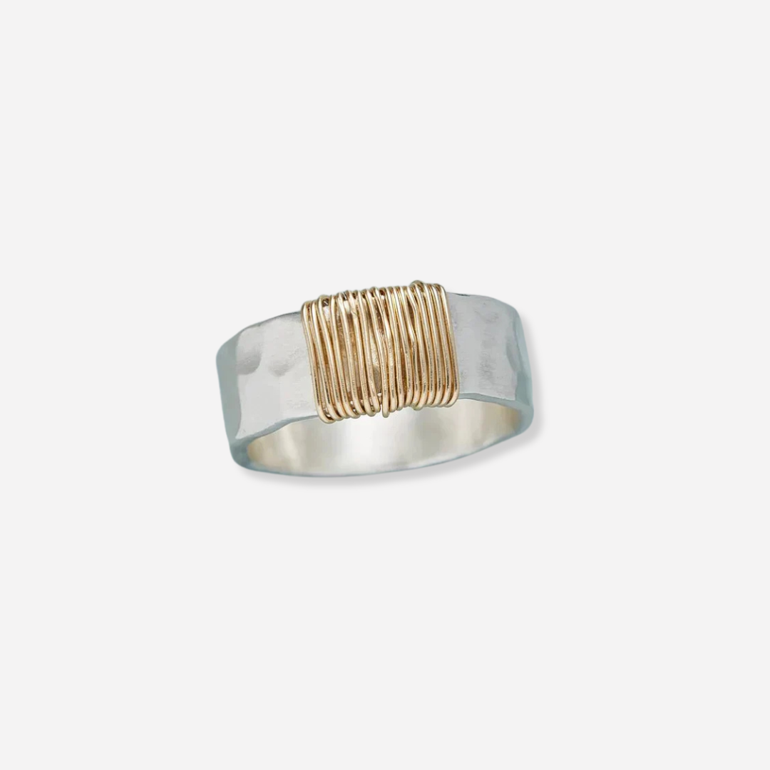 Lunari™ | Gold Wire Ring for Women