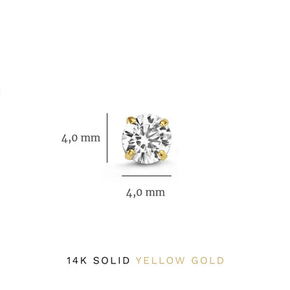 Brillane™ | Golden Stone Earring Set