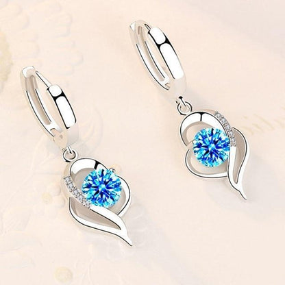 Gleam™ | Silver Zirconia Earrings